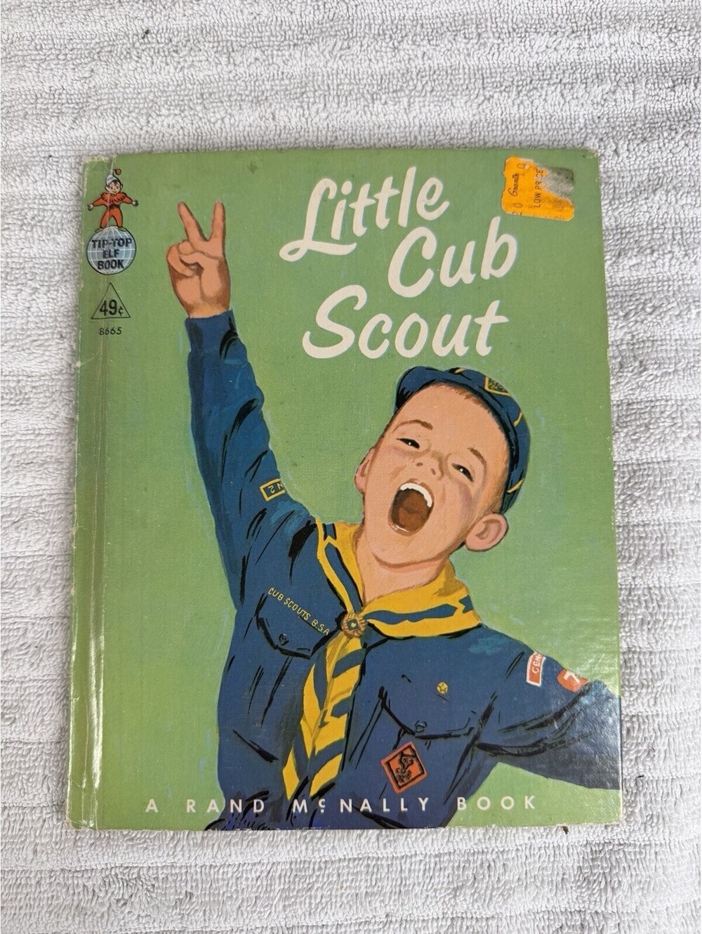 LITTLE CUB SCOUT. TIP TOP ELF BK. 1964. RAND McNALLY. GB3